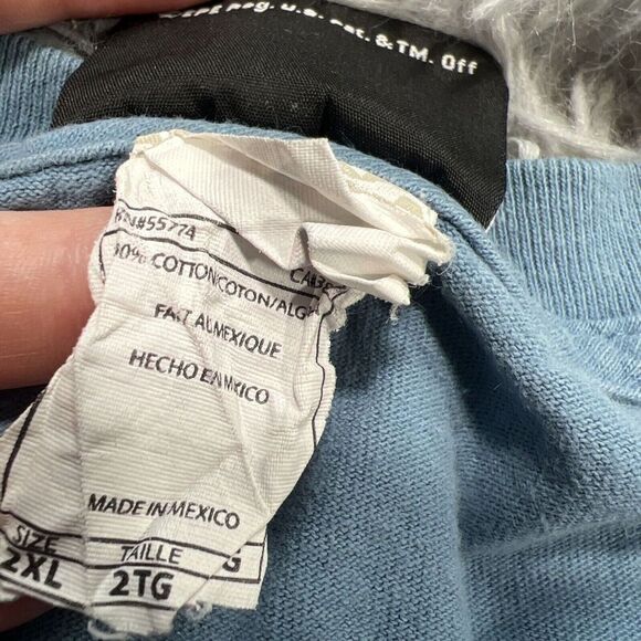 Graceland Elvis Presley Blue Short Sleeve T Shirt Crewneck Size 2XL - Picture 5 of 10